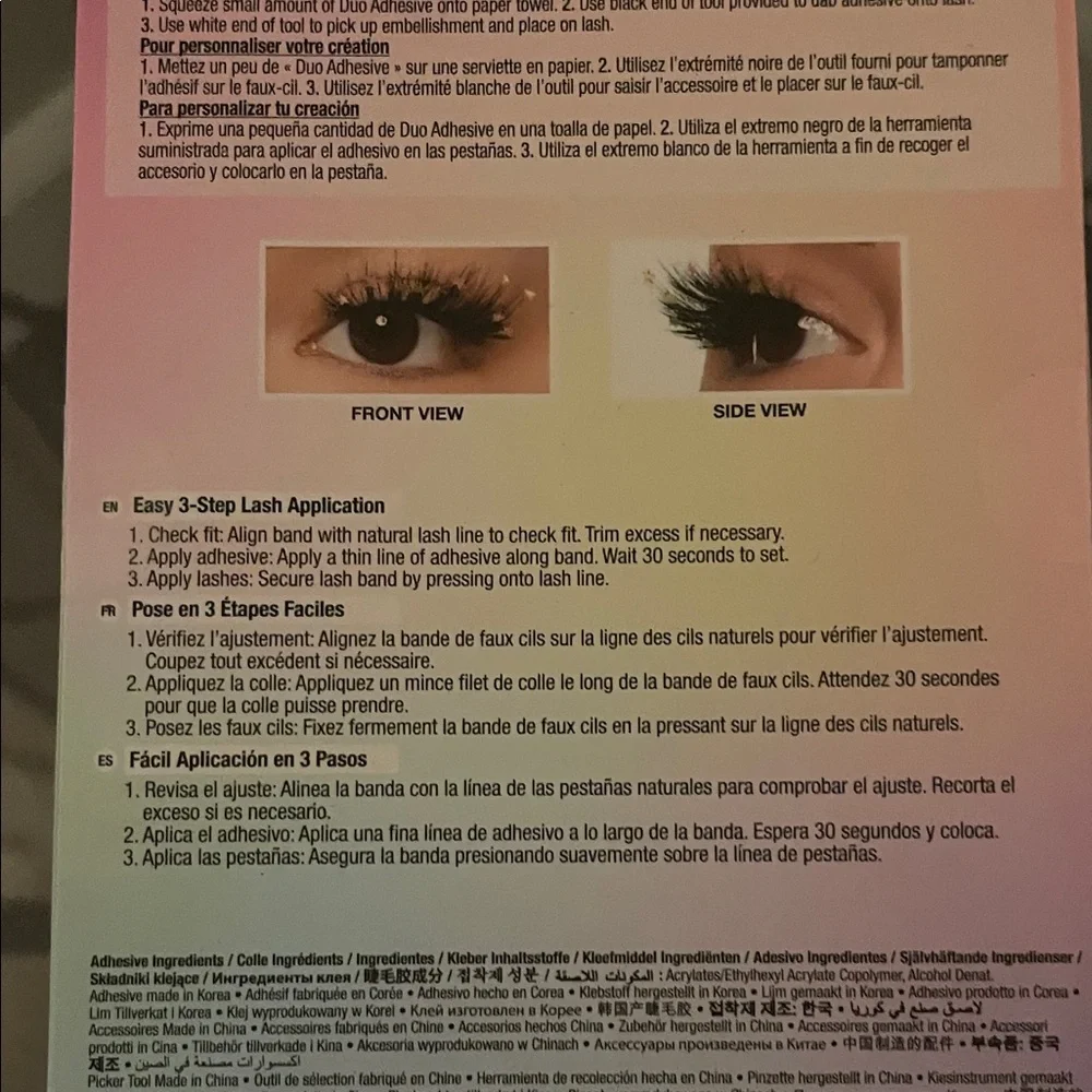 Ardell Winks Dare to Dazzle Lashes with Black Volume - Picture 3 of 3